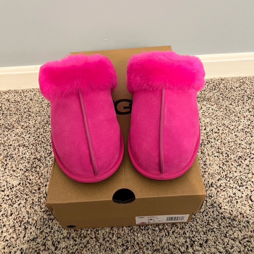 Women’s Ugg Scuffett II Slippers Pink 8
